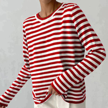 Dagmar Elegant Gestreept T-shirt