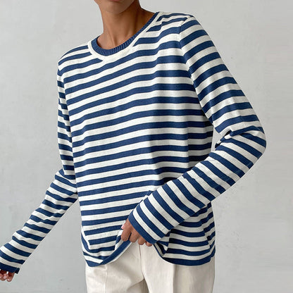 Dagmar Elegant Gestreept T-shirt