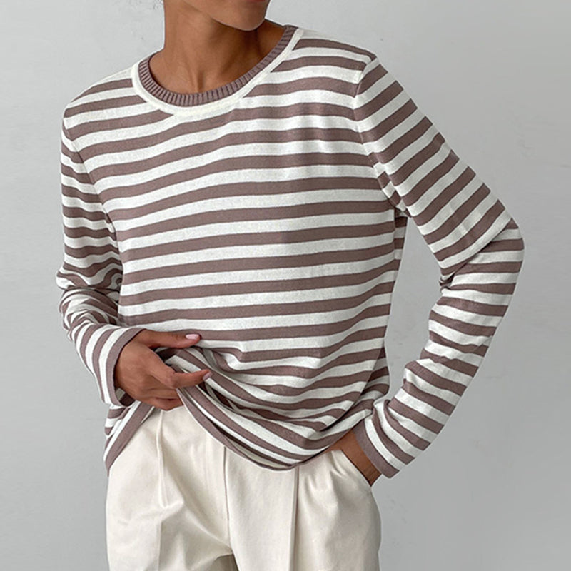 Dagmar Elegant Gestreept T-shirt