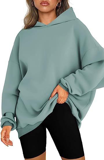 Agnes™ oversized trui met capuchon