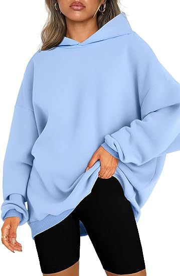 Agnes™ oversized trui met capuchon