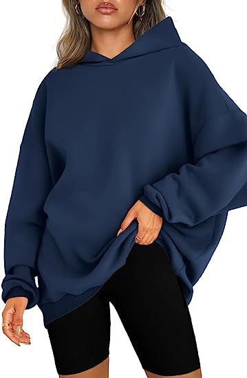 Agnes™ oversized trui met capuchon
