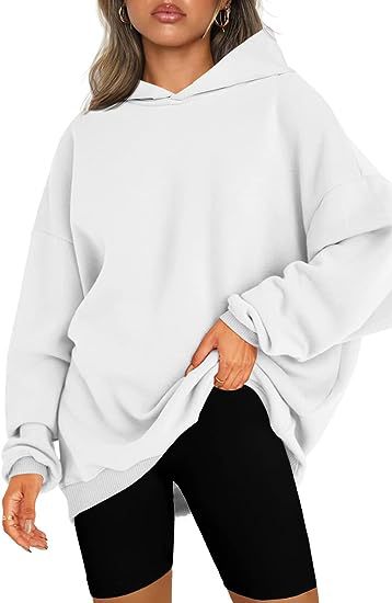 Agnes™ oversized trui met capuchon