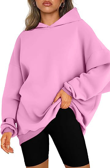 Agnes™ oversized trui met capuchon