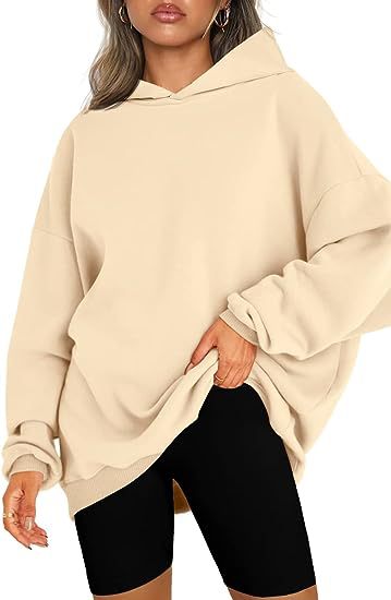 Agnes™ oversized trui met capuchon