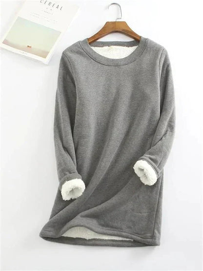 Mabel Dikke Fleece Trui