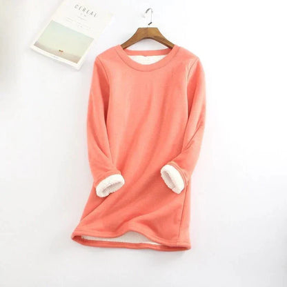 Mabel Dikke Fleece Trui