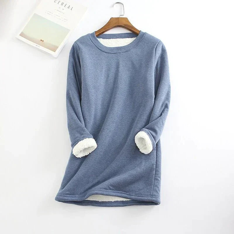 Mabel Dikke Fleece Trui