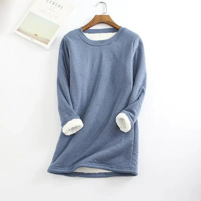 Mabel Dikke Fleece Trui