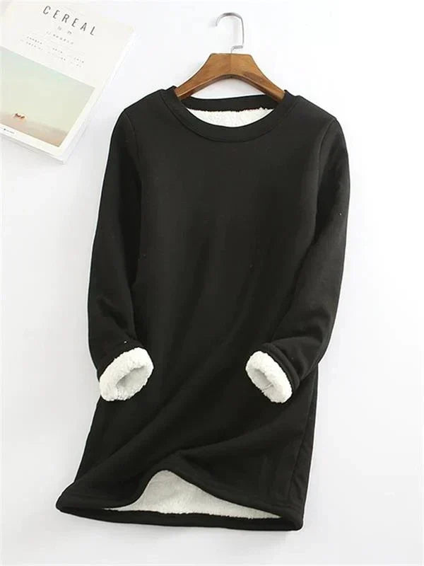 Mabel Dikke Fleece Trui