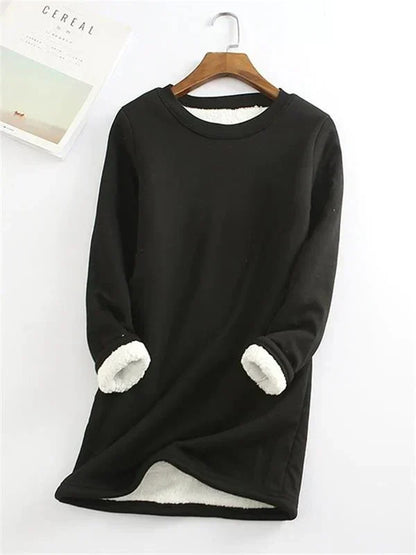 Mabel Dikke Fleece Trui