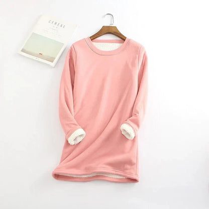 Mabel Dikke Fleece Trui