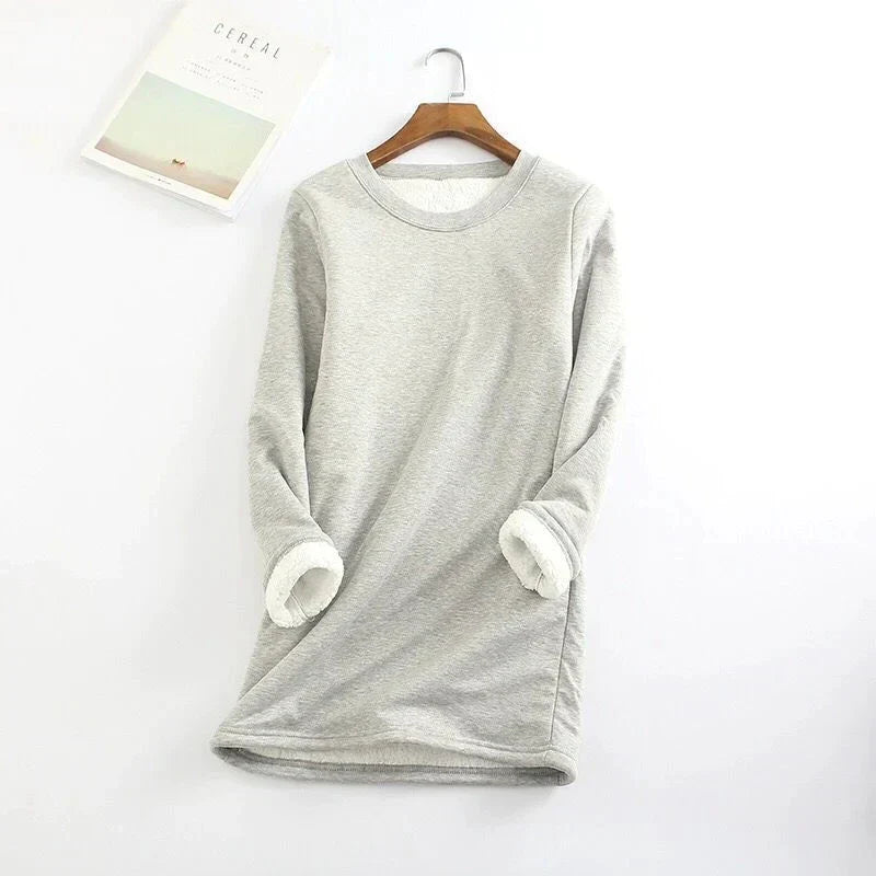 Mabel Dikke Fleece Trui