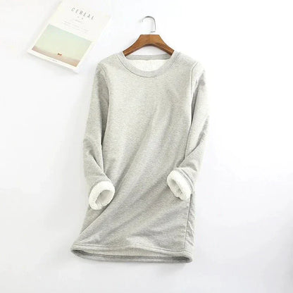 Mabel Dikke Fleece Trui