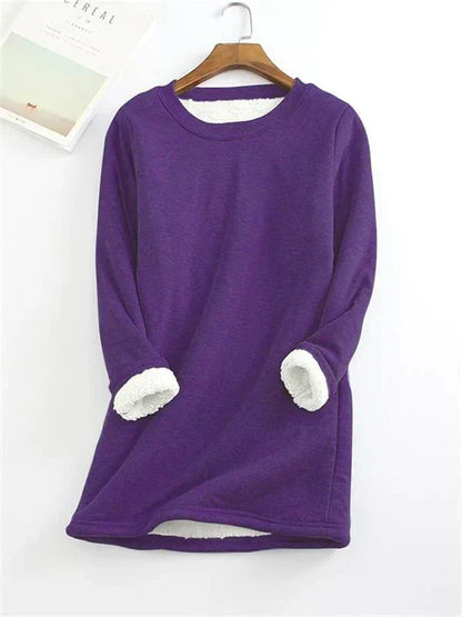 Mabel Dikke Fleece Trui