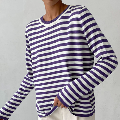 Dagmar Elegant Gestreept T-shirt