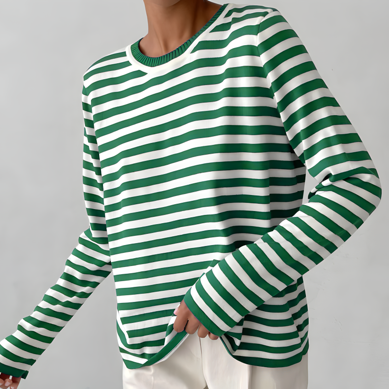 Dagmar Elegant Gestreept T-shirt